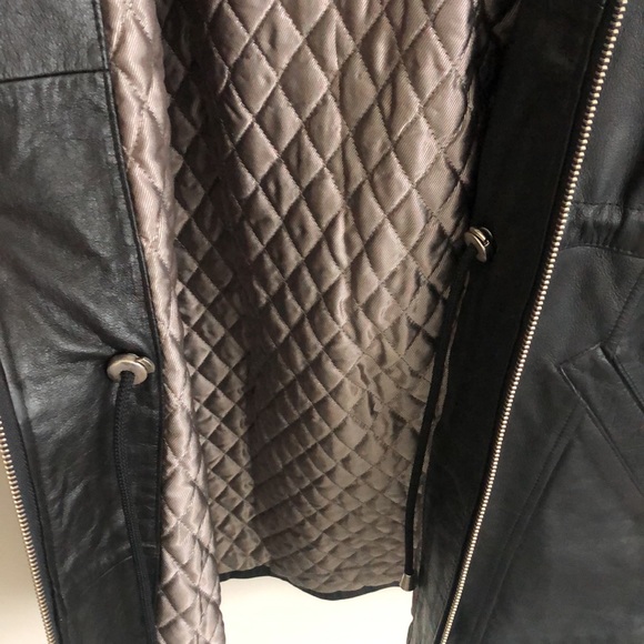 Wilson’s Leather Trench coat - Picture 3 of 5